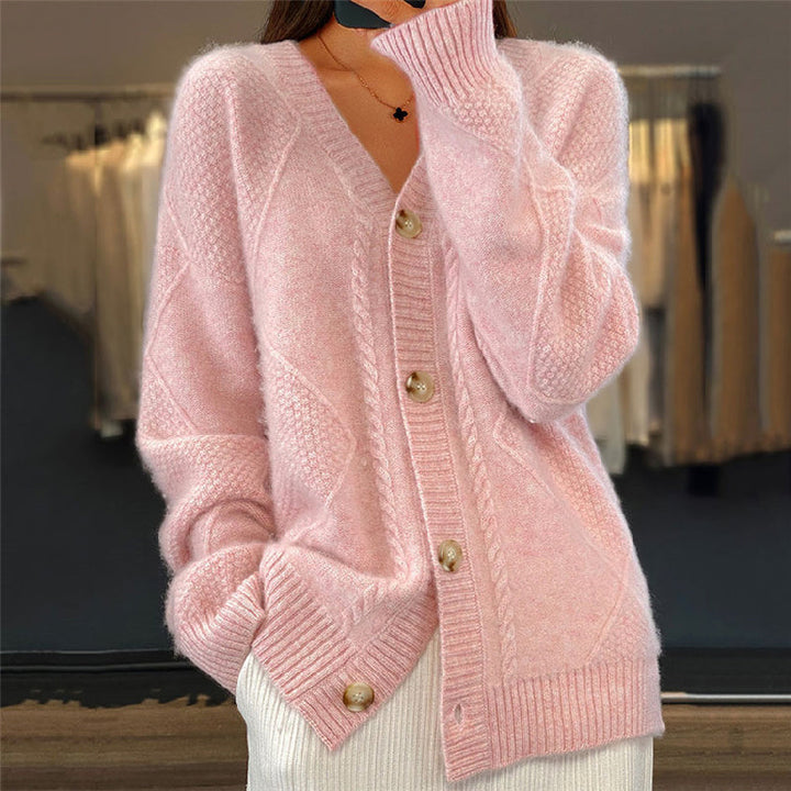 Cardigan lavorato a maglia Hensley