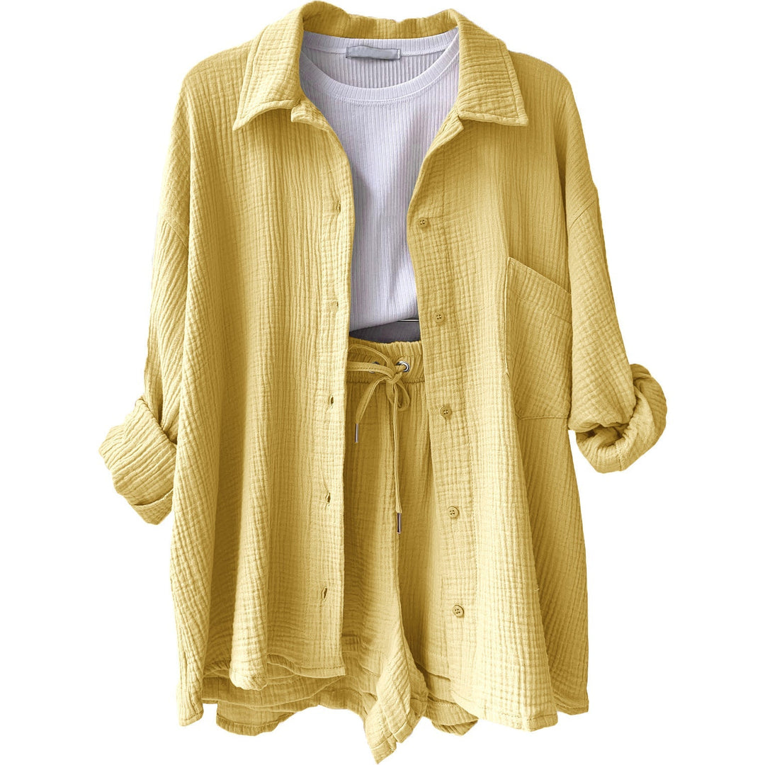 Set donna Caroline 2 pezzi in cotone