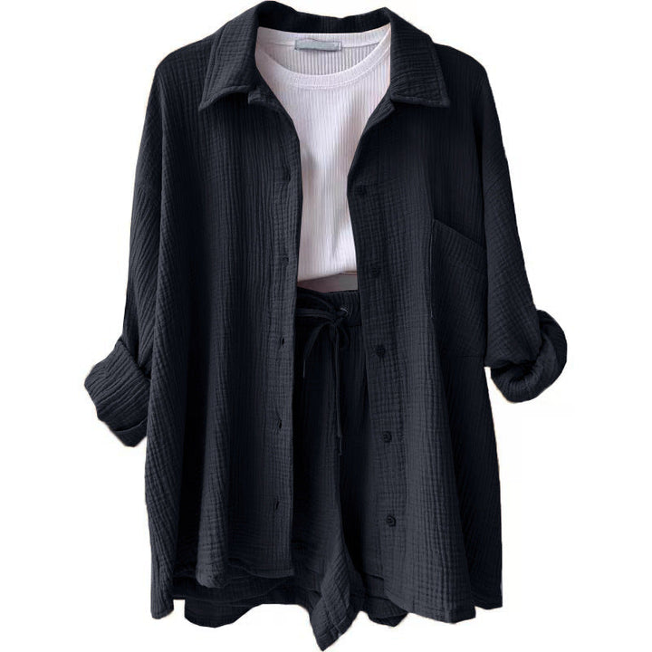 Set donna Caroline 2 pezzi in cotone