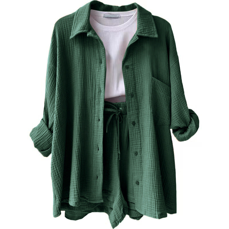 Set donna Caroline 2 pezzi in cotone