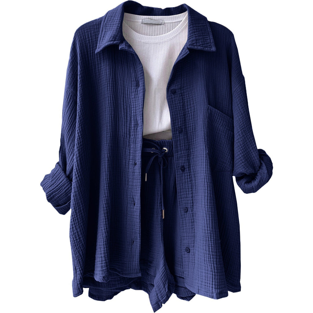 Set donna Caroline 2 pezzi in cotone