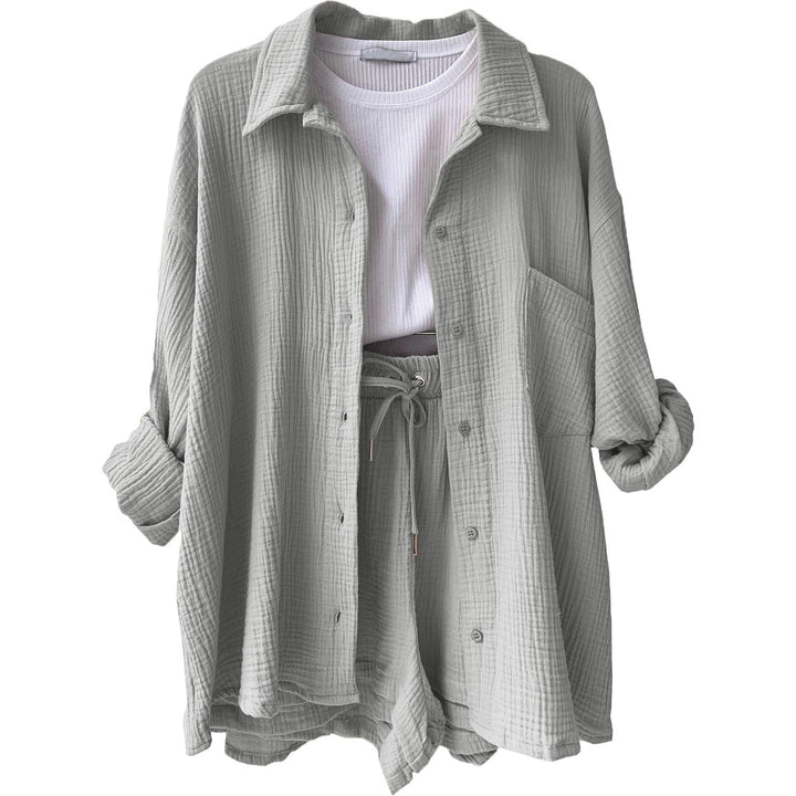 Set donna Caroline 2 pezzi in cotone