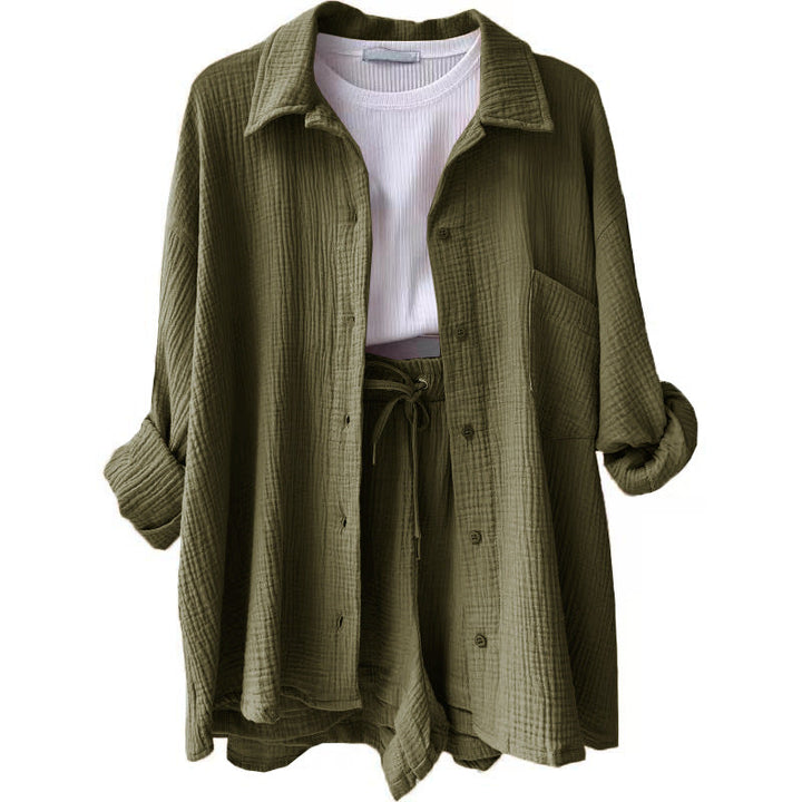 Set donna Caroline 2 pezzi in cotone