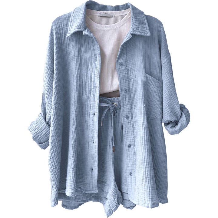 Set donna Caroline 2 pezzi in cotone