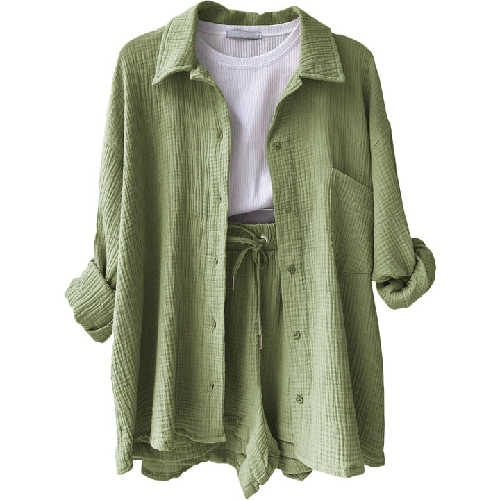 Set donna Caroline 2 pezzi in cotone