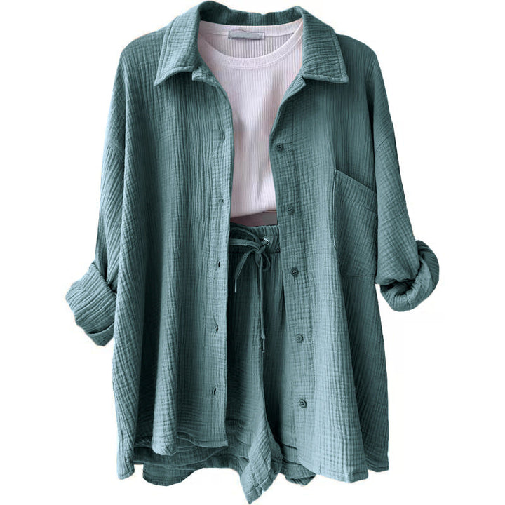 Set donna Caroline 2 pezzi in cotone