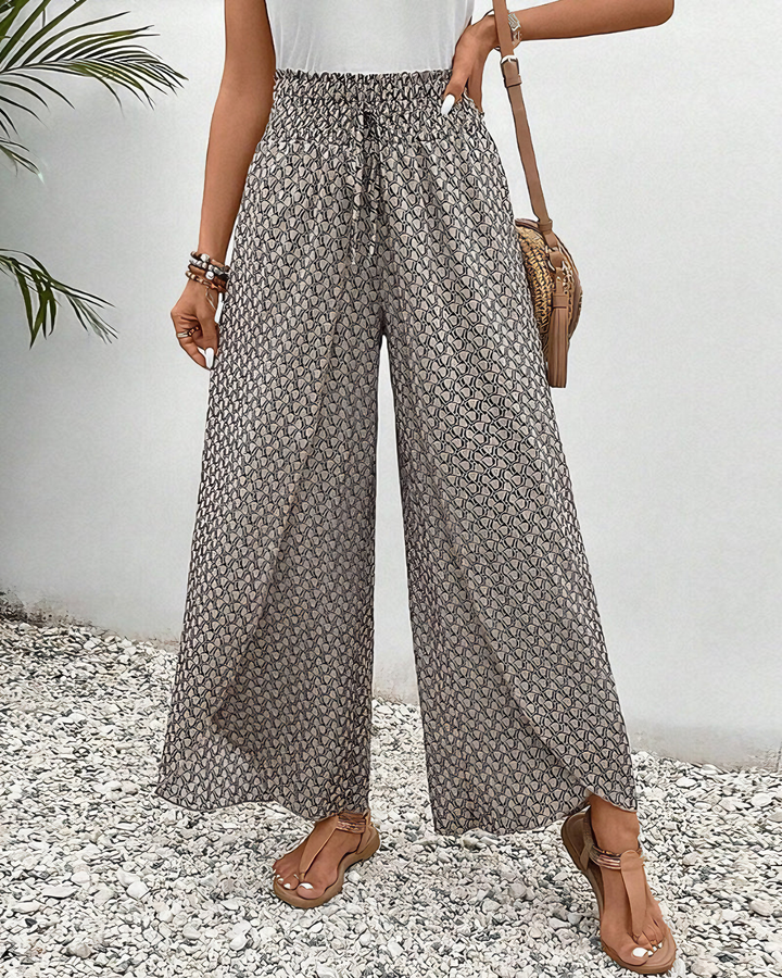 Pantaloni a gamba larga rilassati Sahara