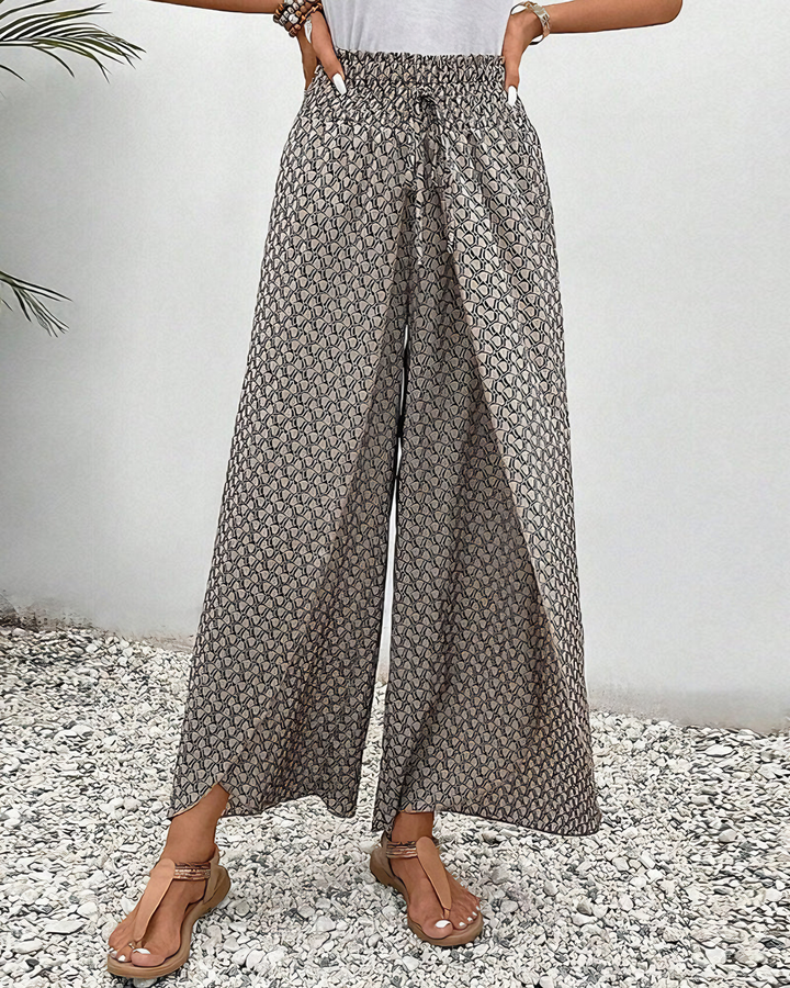Pantaloni a gamba larga rilassati Sahara
