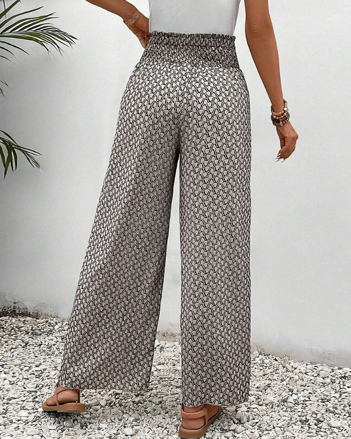Pantaloni a gamba larga rilassati Sahara