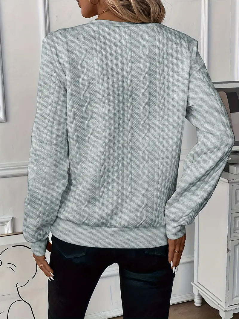 Hannah - Maglia elegante con zip