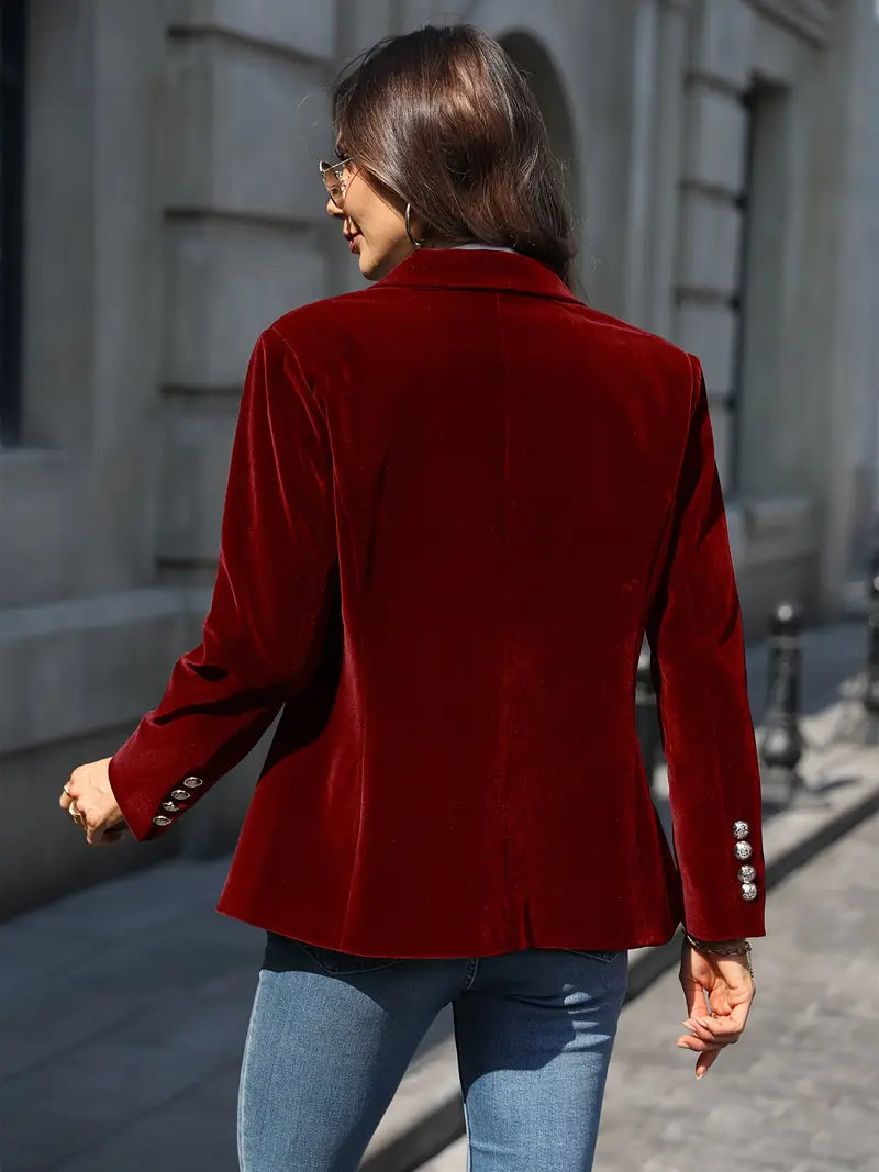 JULISSA BLAZER ELEGANTE IN VELLUTO