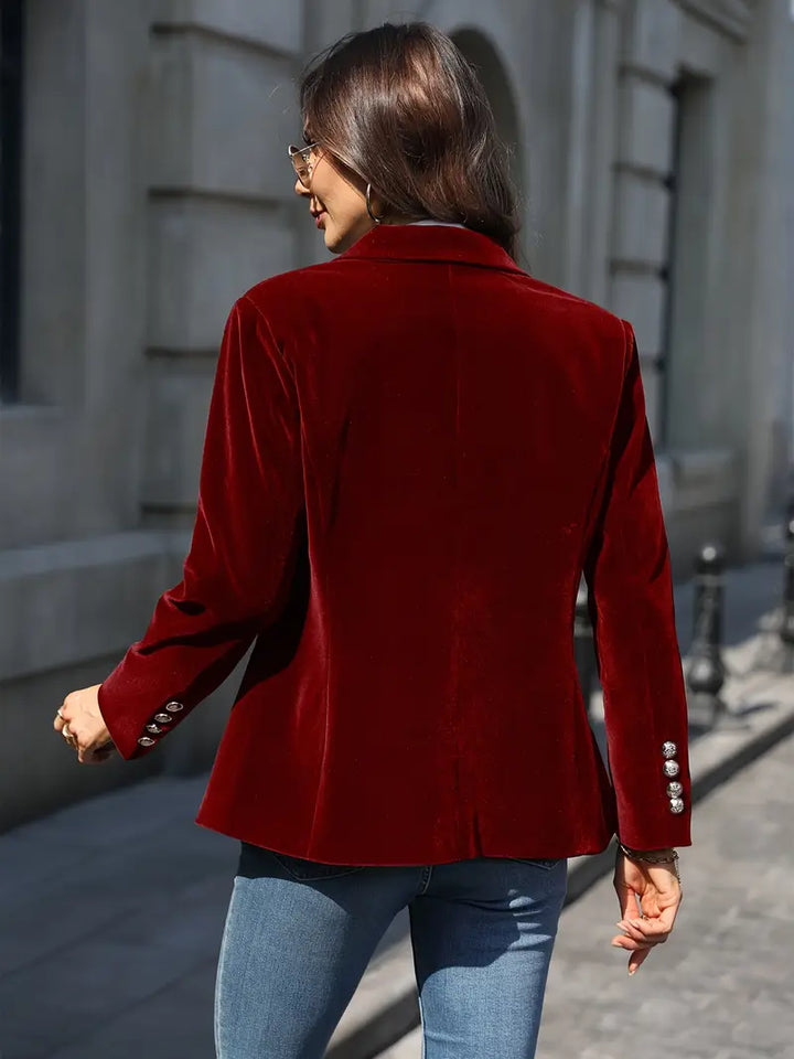 JULISSA BLAZER ELEGANTE IN VELLUTO