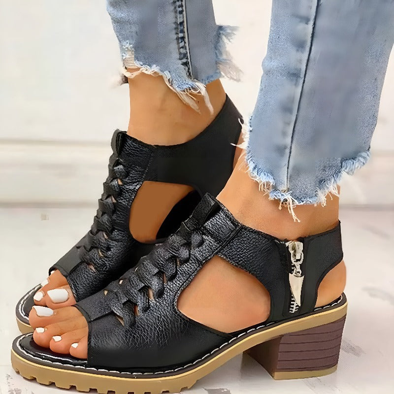 Sandali Scarlett Classic in pelle