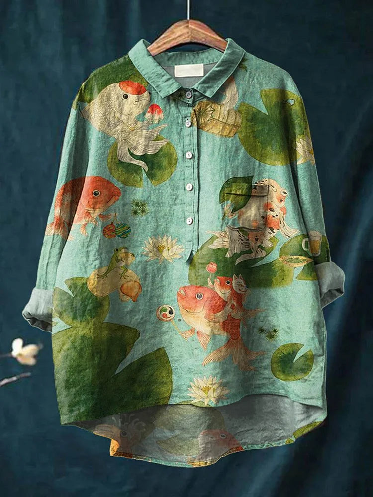 Camicia artistica di Chloe