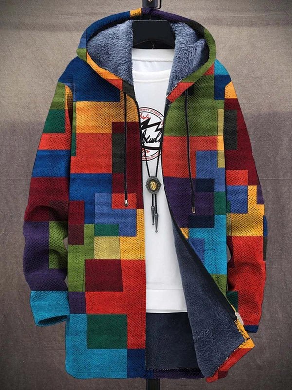 Cardigan con stampa artistica di lusso Frida
