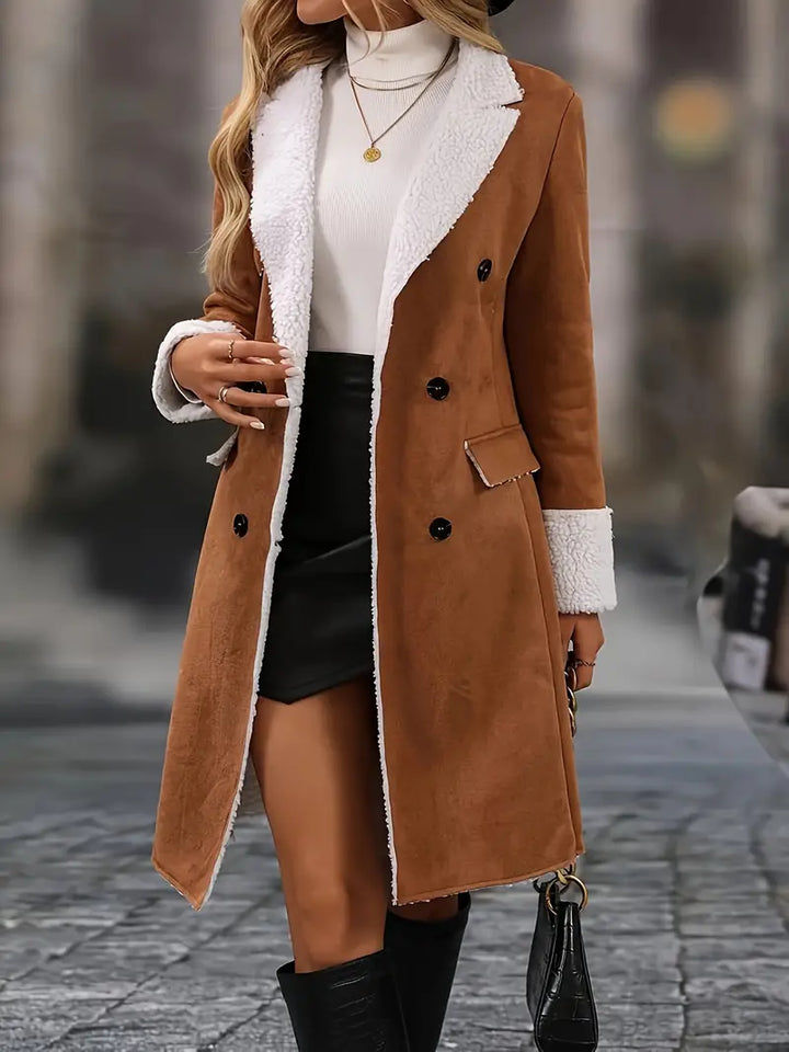 Trench con collare di coccole