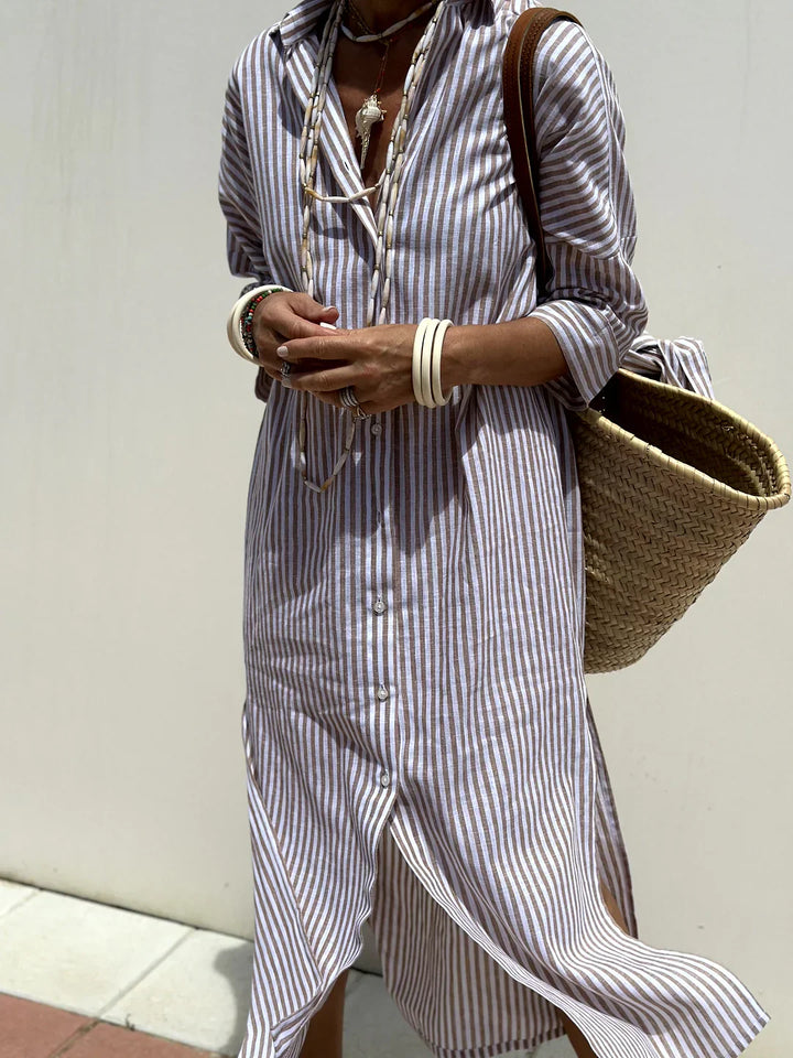 CAMICIA A RIGHE ELLE