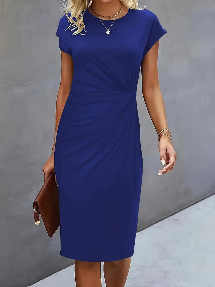 Abito Queenie Casual con scollo rotondo