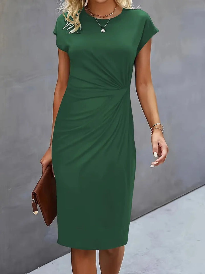 Abito Queenie Casual con scollo rotondo
