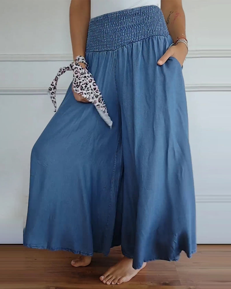Pantaloni Mira con vita elastica