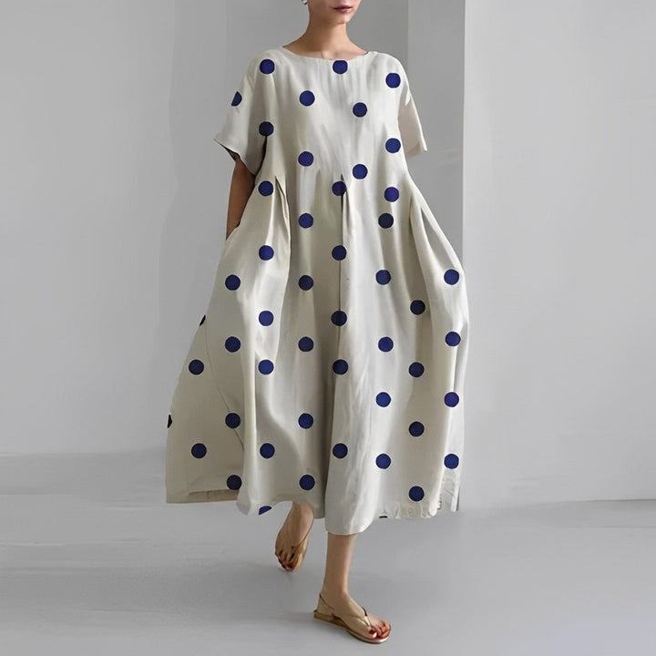 Claire - Vestito con stampa floreale bohémien