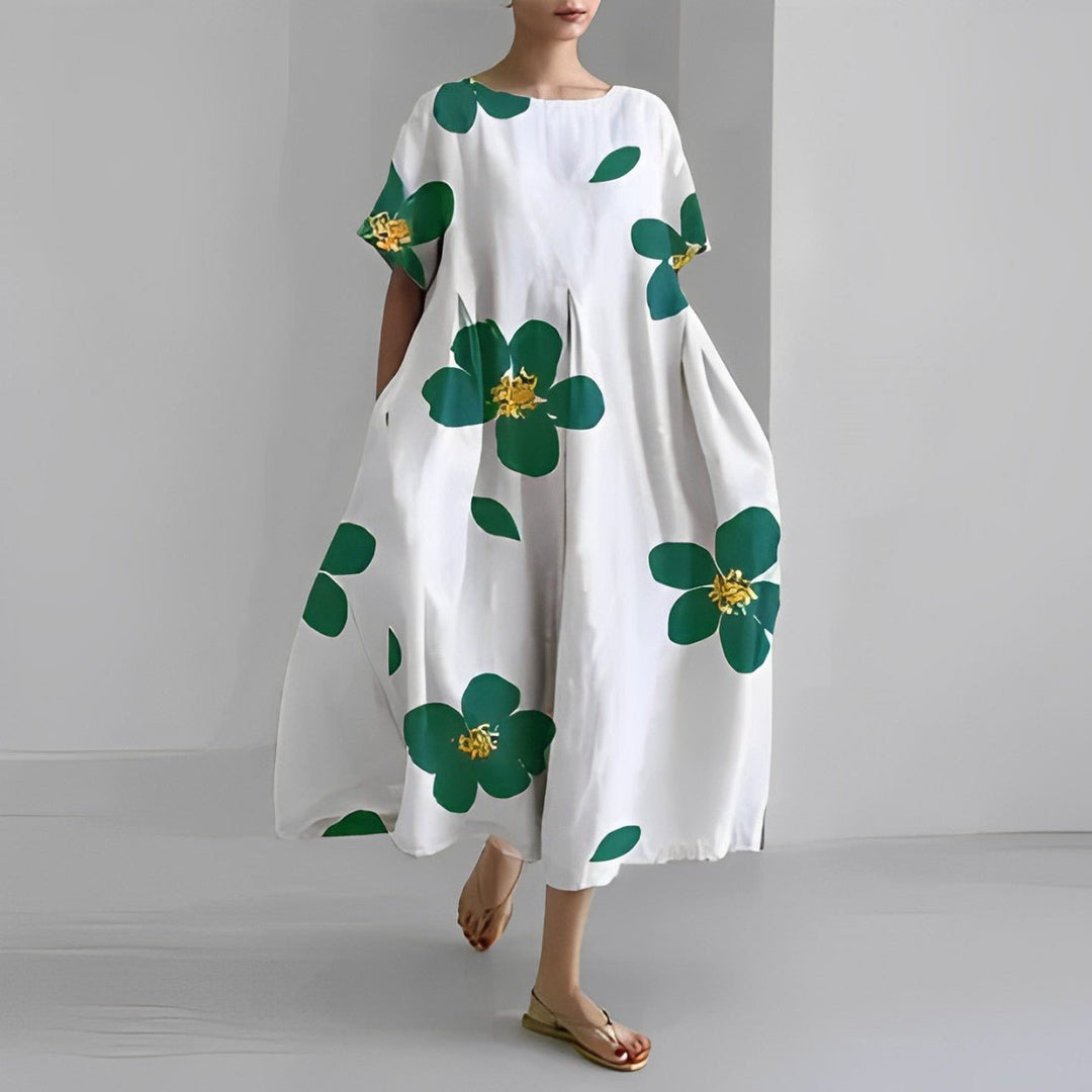 Claire - Vestito con stampa floreale bohémien
