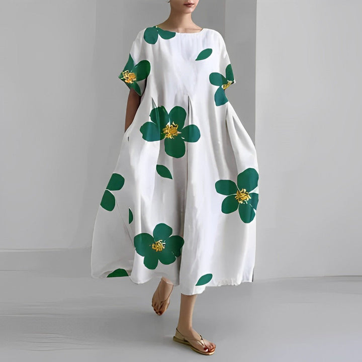 Claire - Vestito con stampa floreale bohémien