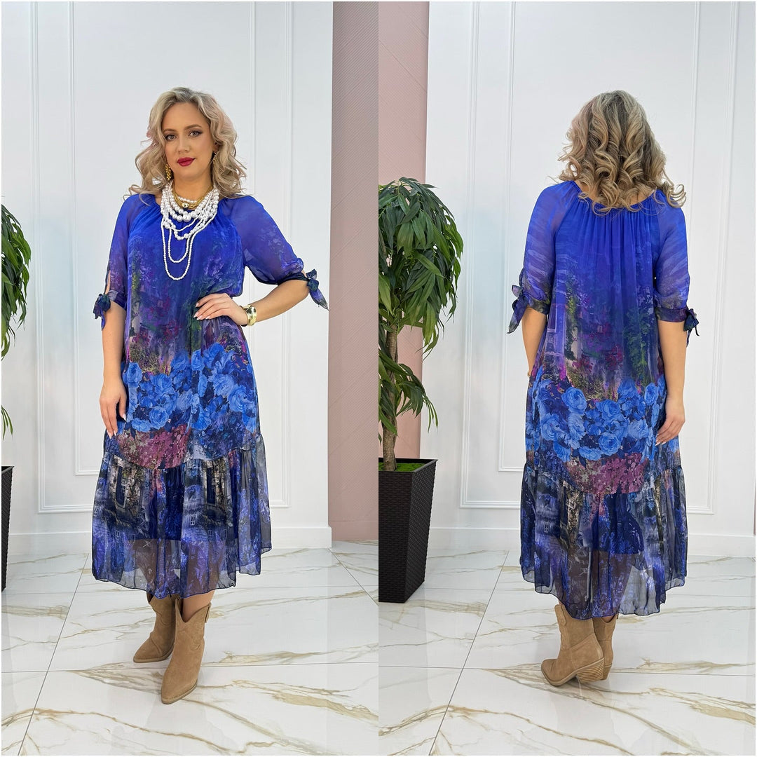 Eliana - Vestito midi arioso e traspirante
