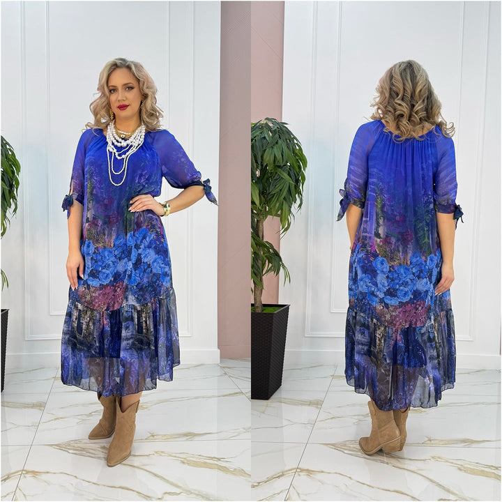 Eliana - Vestito midi arioso e traspirante