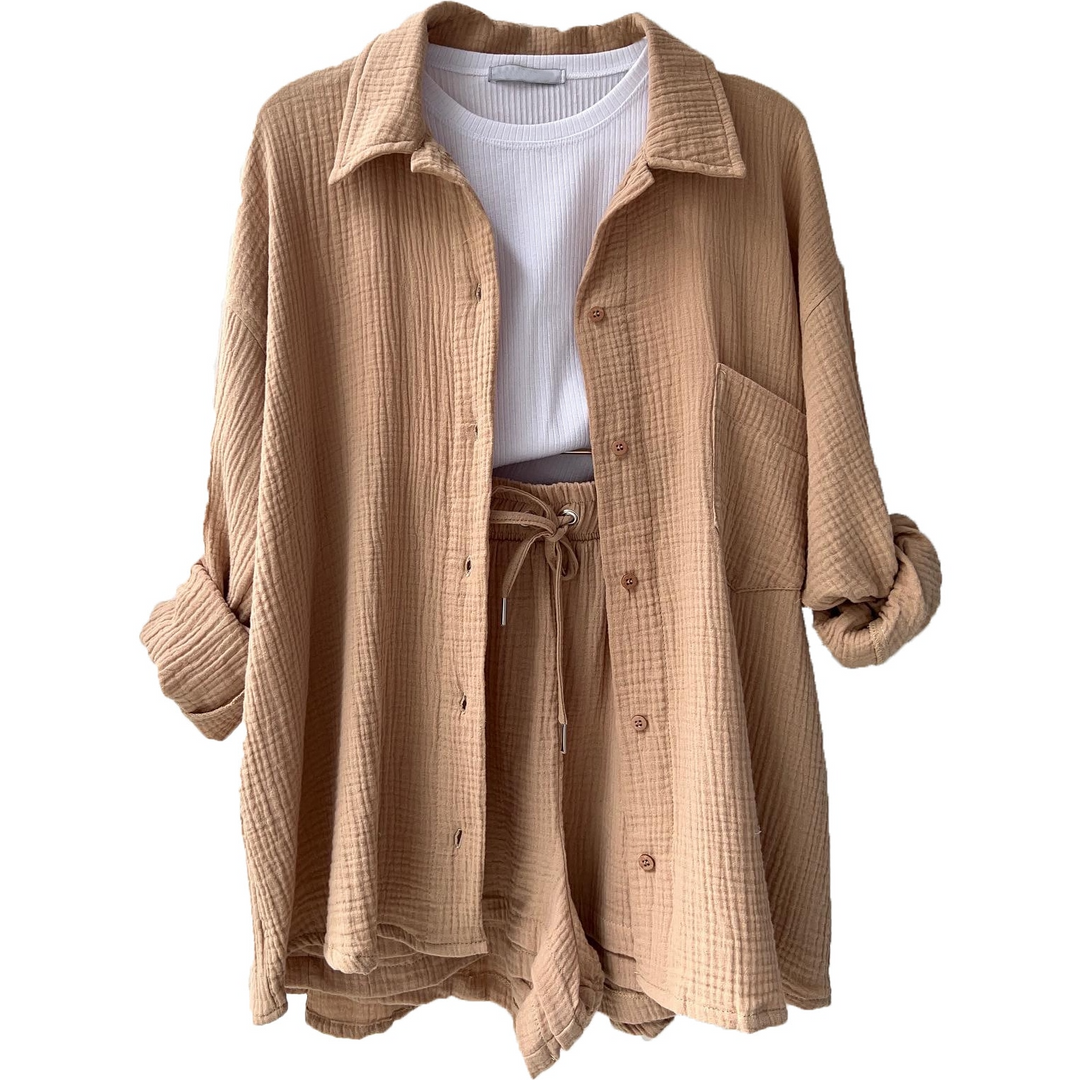 Set donna Caroline 2 pezzi in cotone
