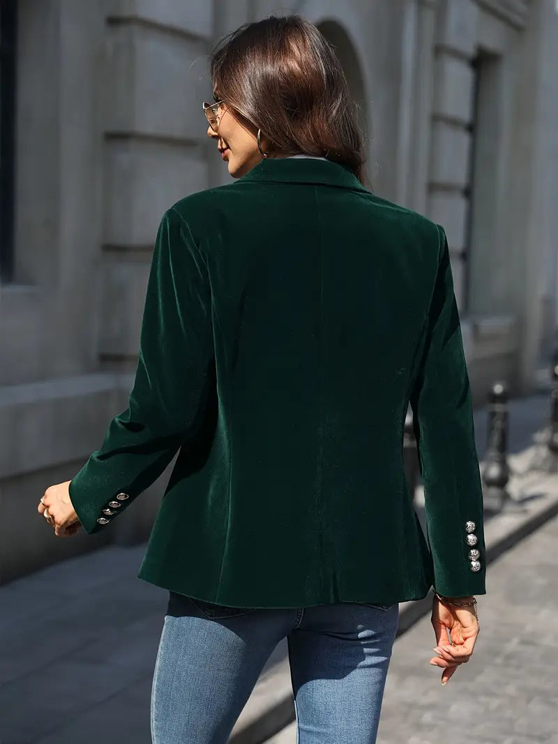 Isabella Blazer elegante in velluto