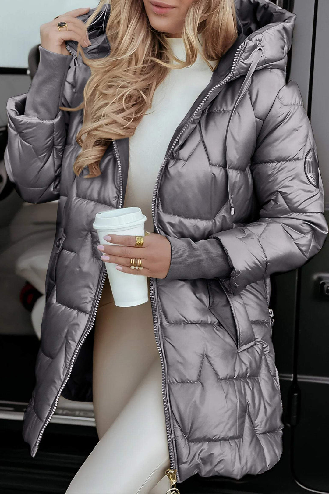Lola - Giacca casual con cappuccio