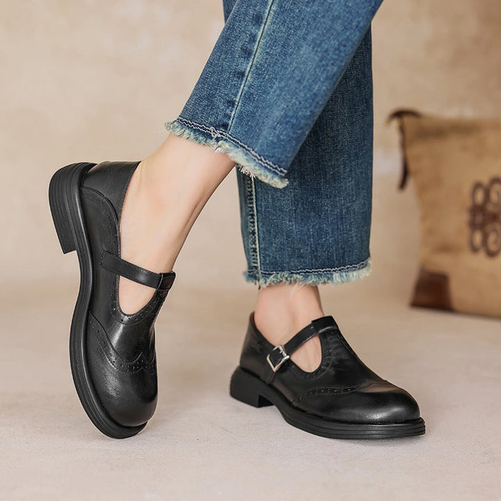 Scarpe eleganti in pelle Zayana