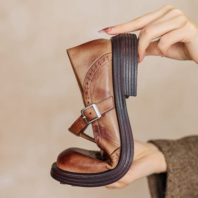 Scarpe eleganti in pelle Zayana