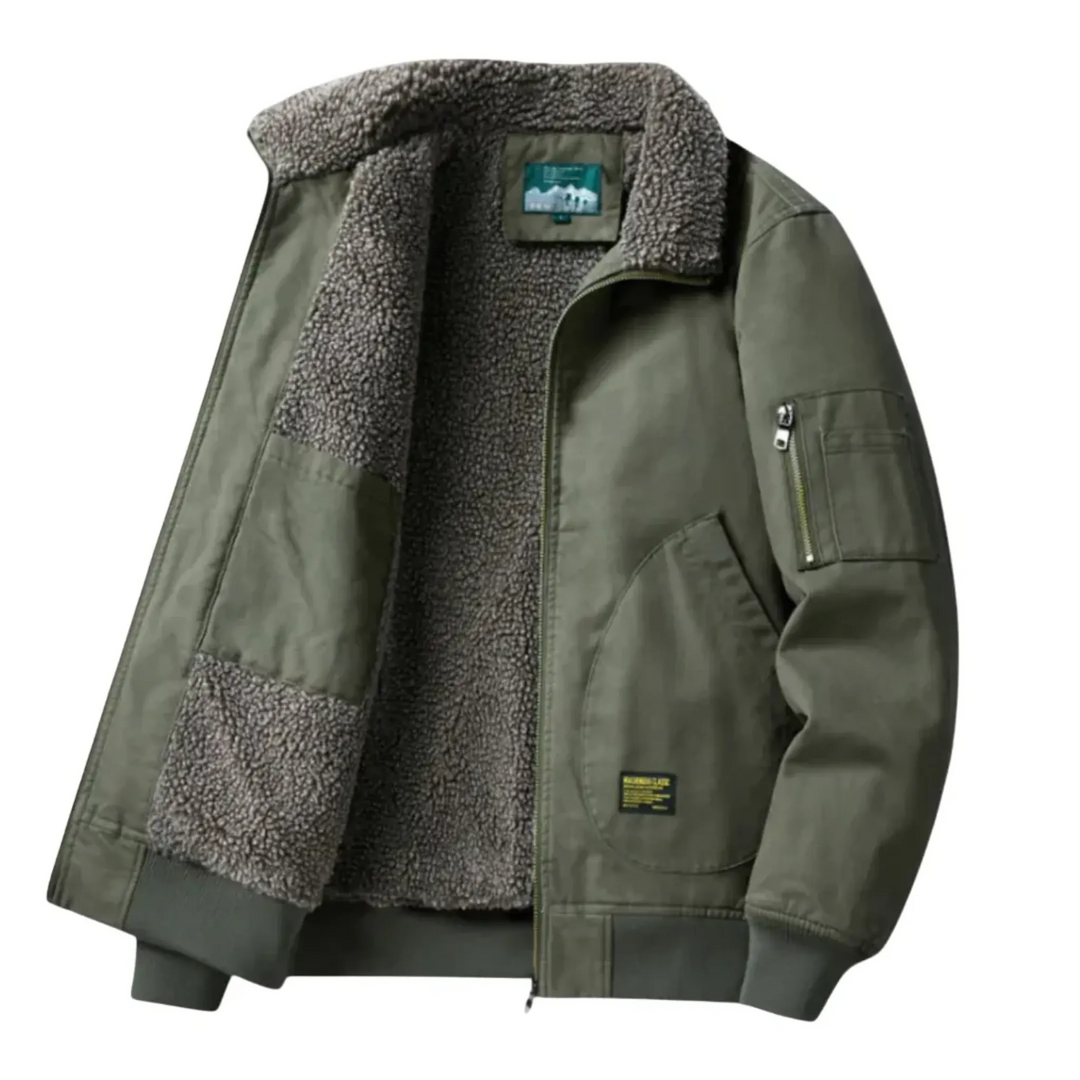 Bomber Jan foderato in sherpa