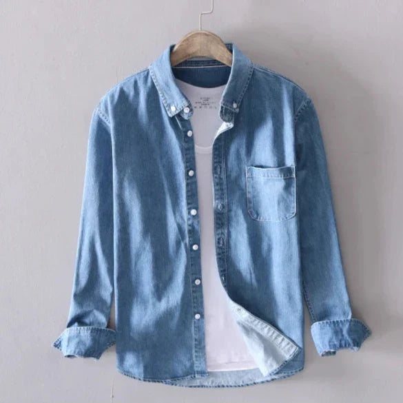 Uomo Premium Denim Button Up