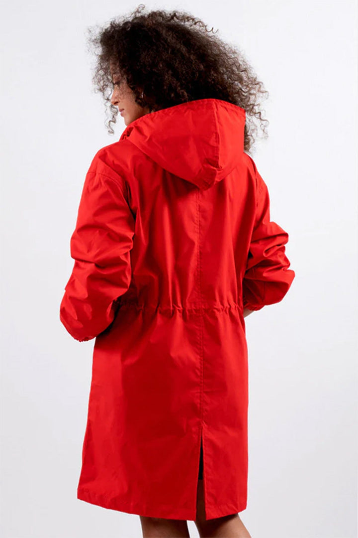 Giacca Leanne con cappuccio oversize resistente all'acqua