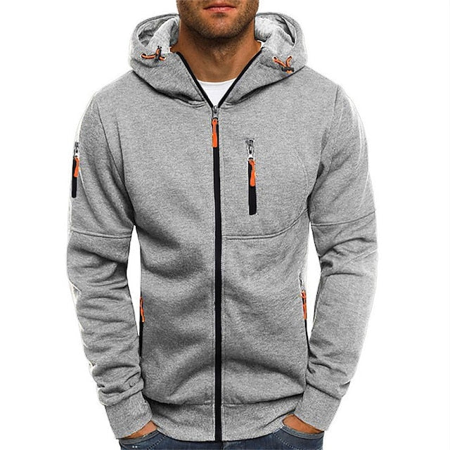Giacca con cappuccio e zip Mave