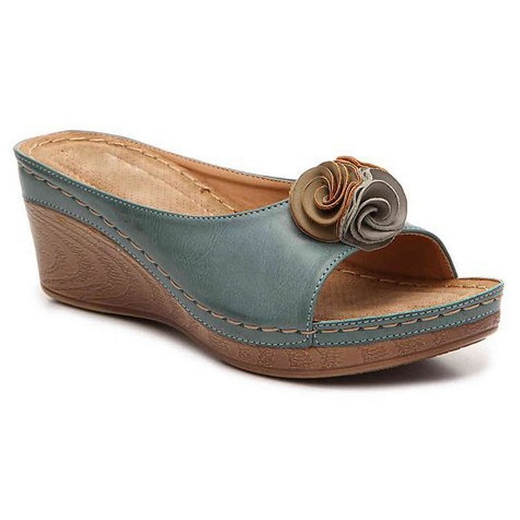 SANDALI COMODI IN PELLE BRONYA