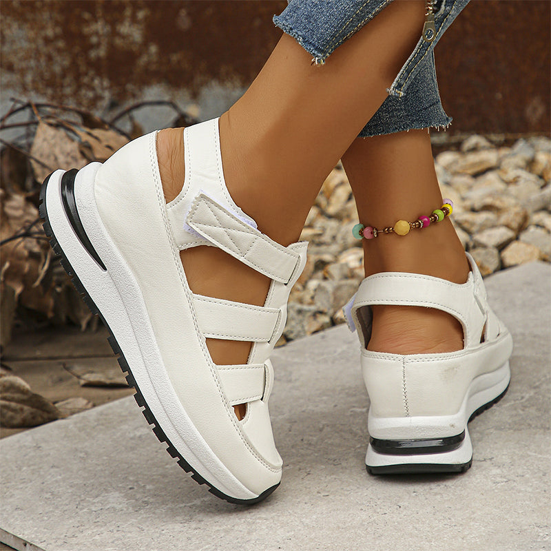 Sandali sneaker a punta chiusa da donna