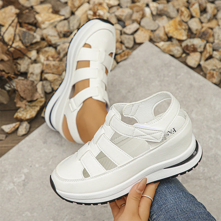 Sandali sneaker a punta chiusa da donna