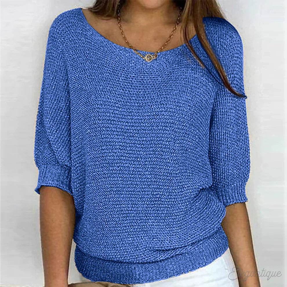 Top in maglia rilassata Eunice