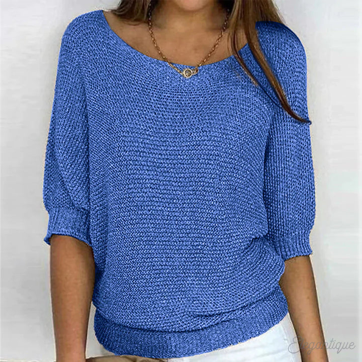 Top in maglia rilassata Eunice