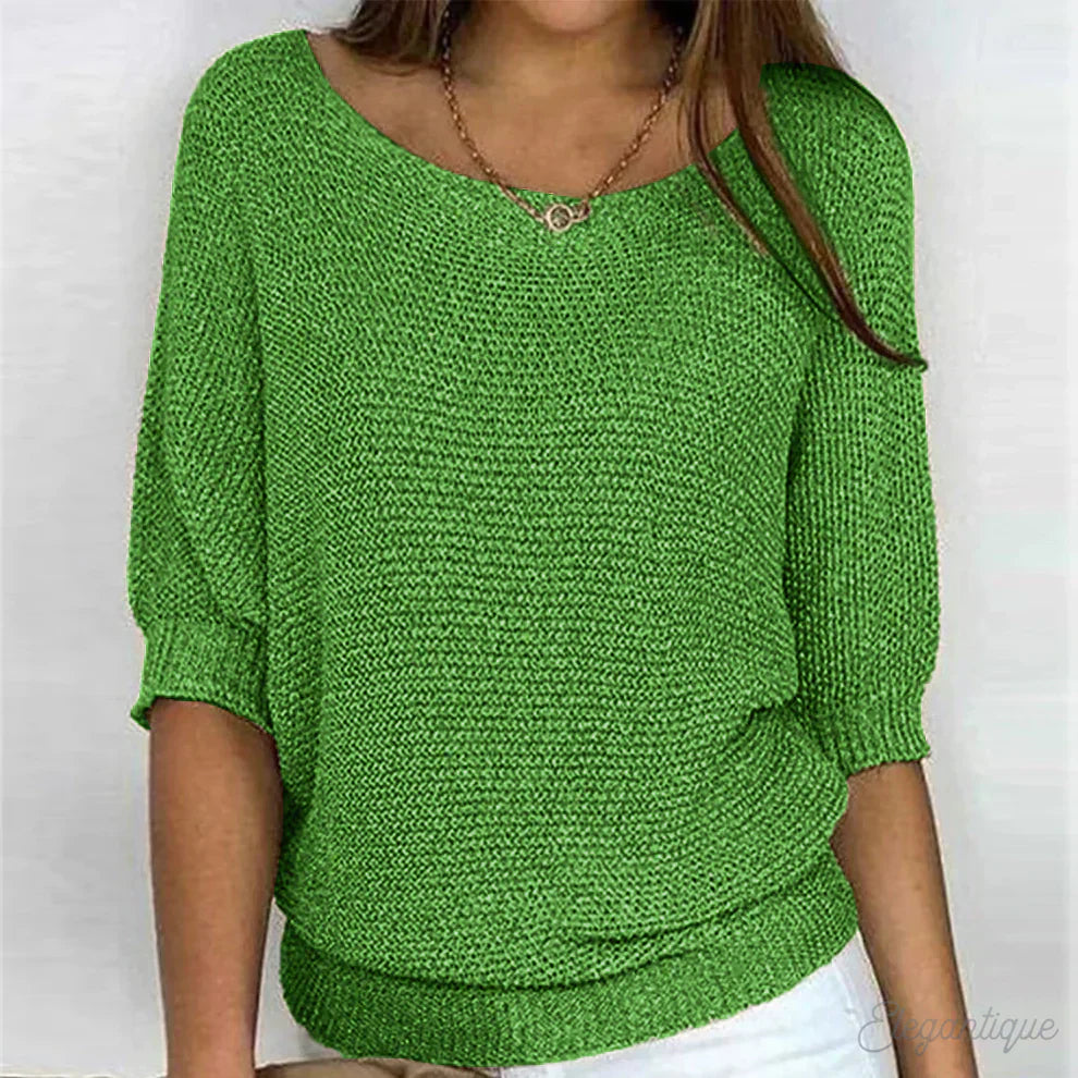 Top in maglia rilassata Eunice