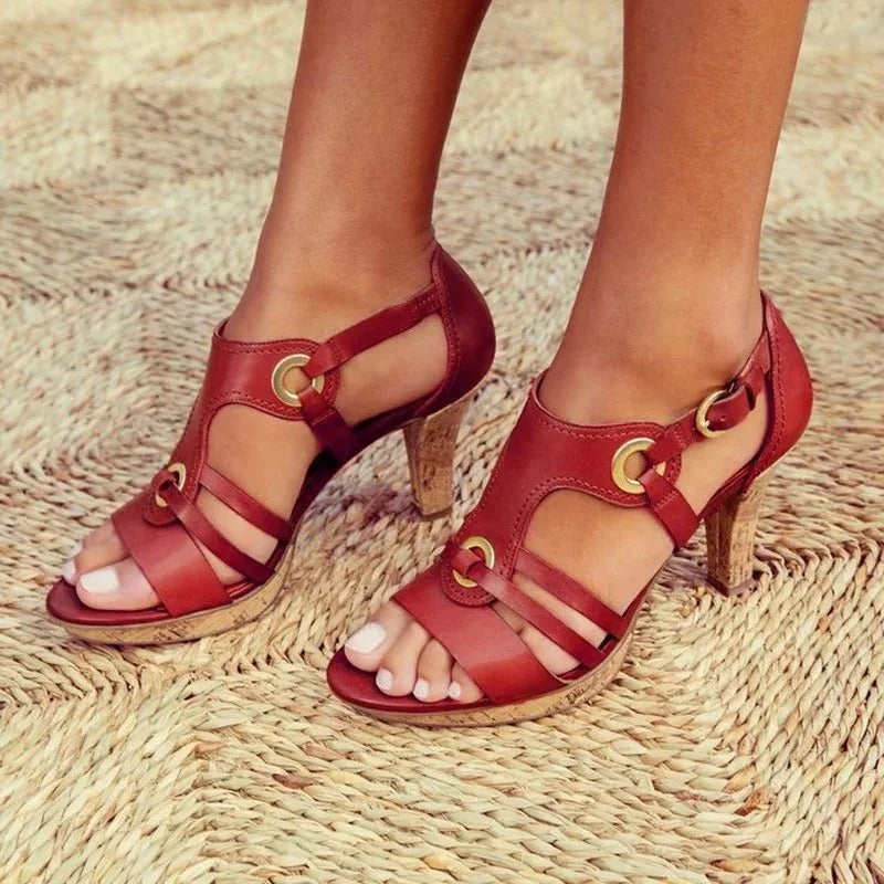 Sandali in pelle Marlene Premium