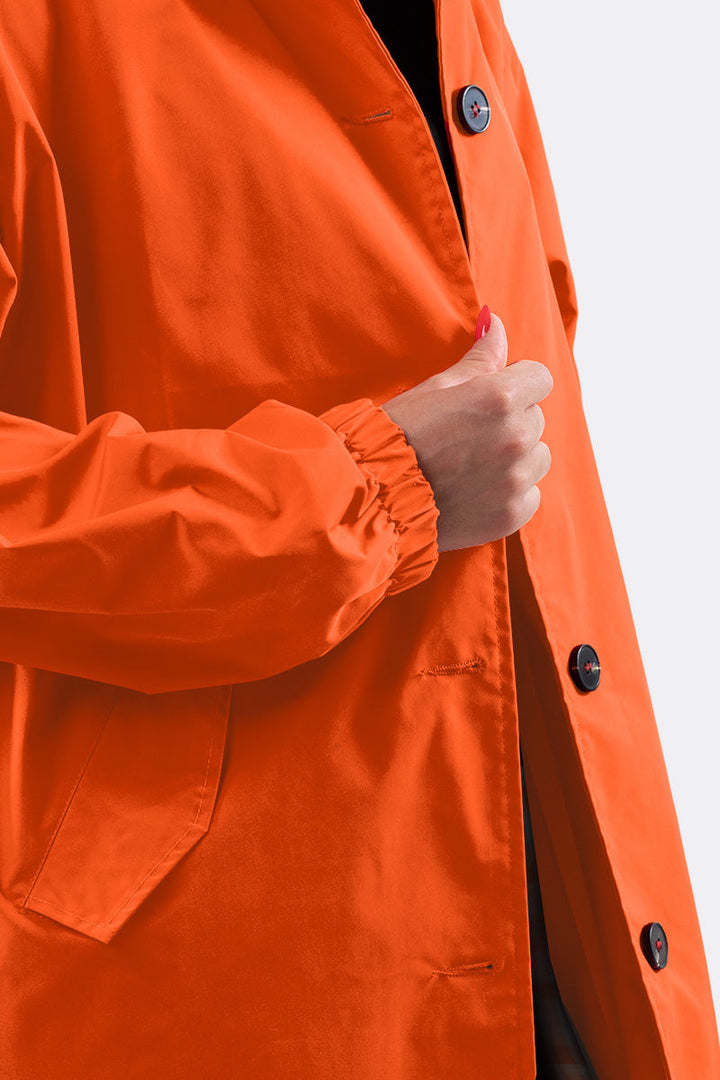 Giacca Leanne con cappuccio oversize resistente all'acqua
